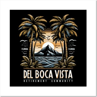 Del Boca Vista // Retirement Community Florida Posters and Art